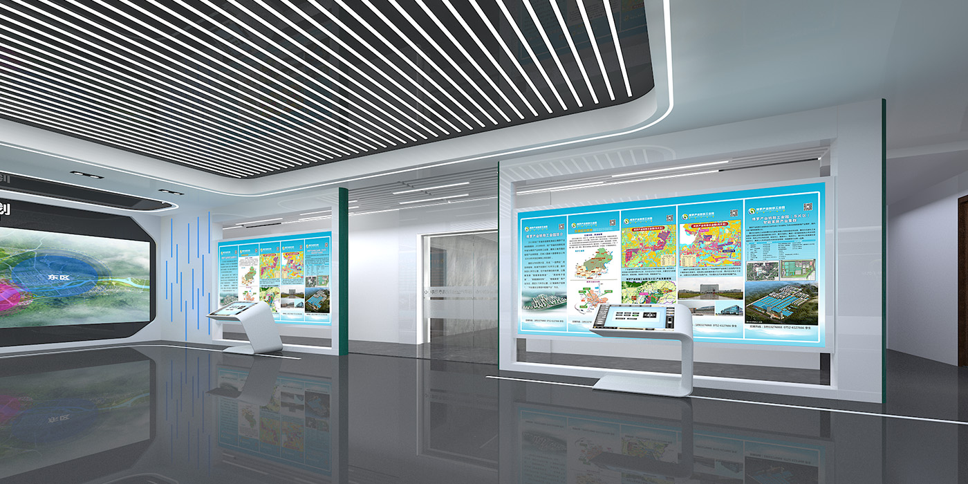 博罗产业综合规划服务中心展示厅设计