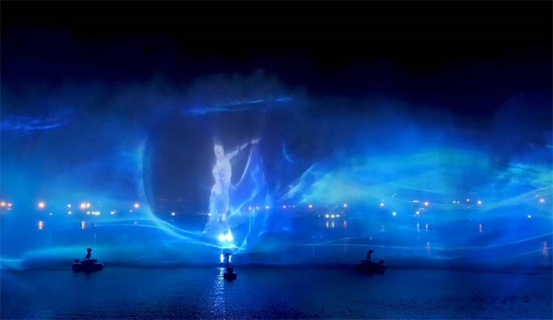 雾幕投影成像在数字展厅展馆设计中的运用和优势