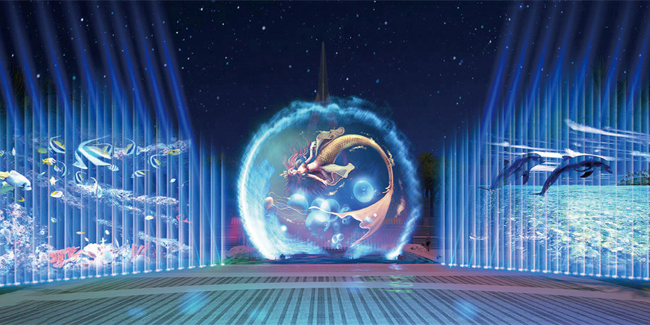 雾幕投影成像在数字展厅展馆设计中的运用和优势