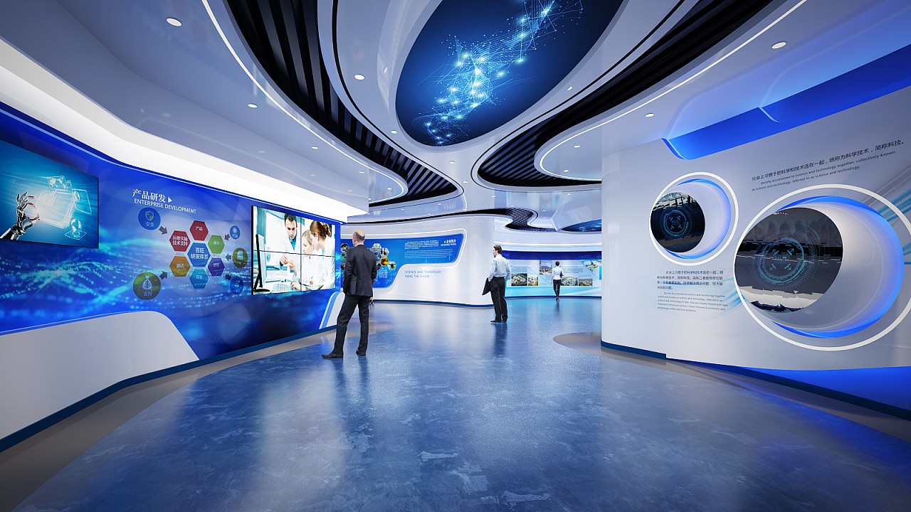 面积比较小的企业展厅设计应该这样做