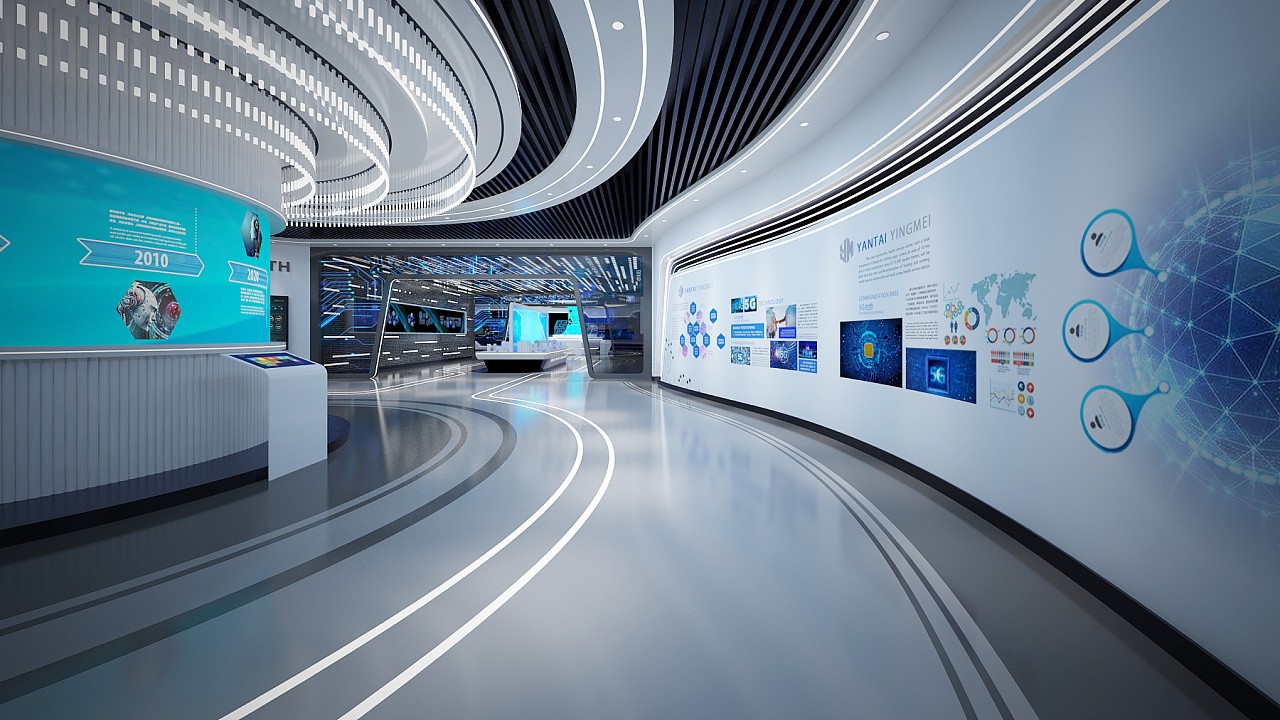 面积比较小的企业展厅设计应该这样做