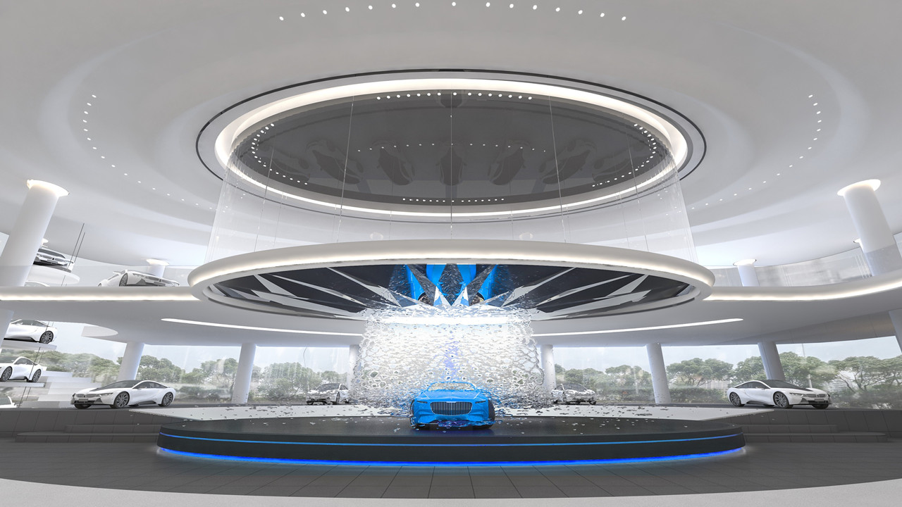 企业展厅设计就应该打造具有科技感和沉浸式体验